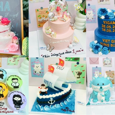 Bánh kem tầng - bánh sự kiện