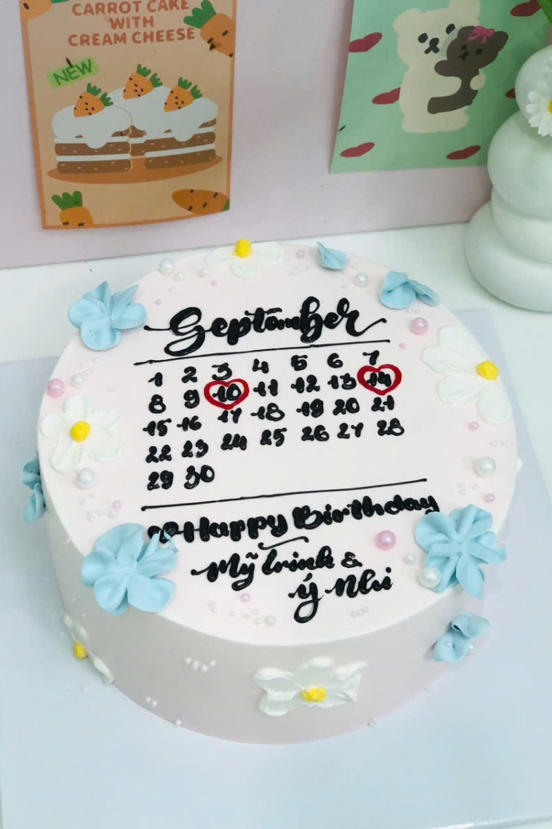 Bánh dấu mốc đáng nhớ