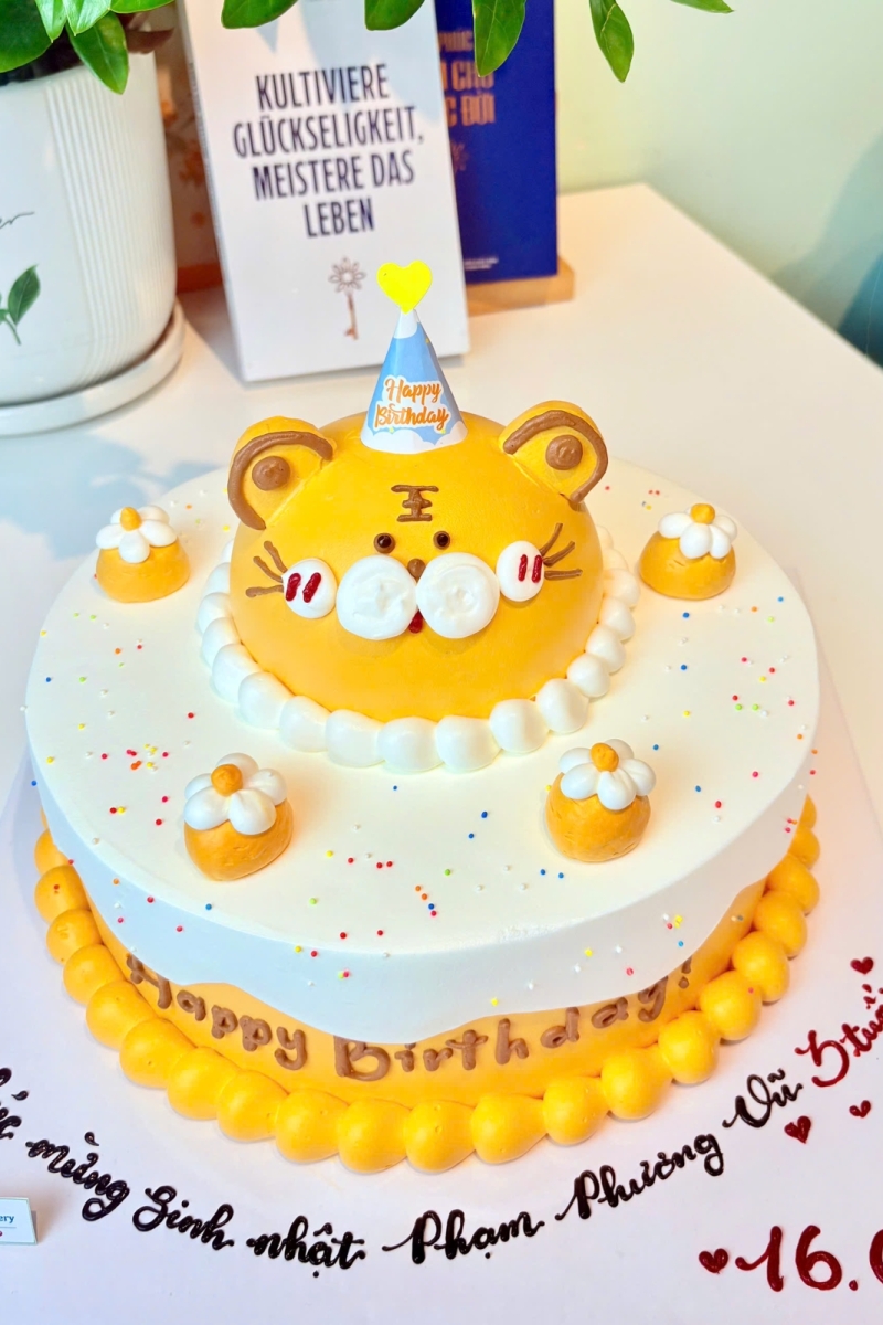 Bánh kem chảy mẫu thú cute