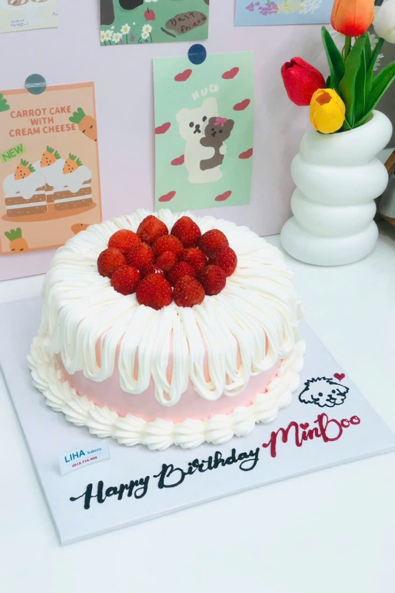 Bánh kem chảy mẫu 5