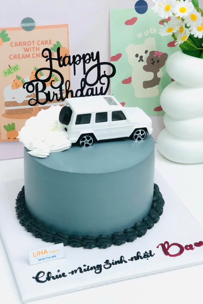 Bánh mẫu phụ kiện siêu xe