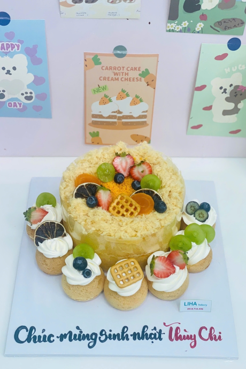 Set 7 su kem và bông lan trứng muối 16