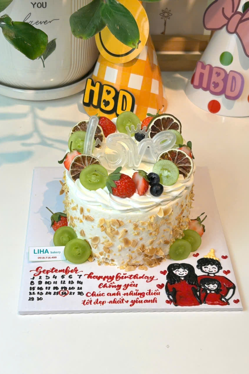 Bánh kem bắp mẫu 10