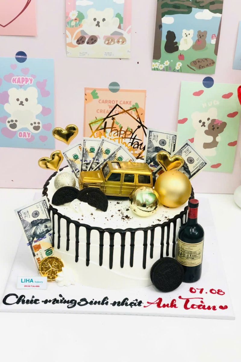 Bánh kem mẫu manly 1