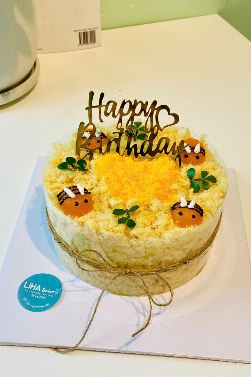 Bánh bông lan trứng muối mẫu 14