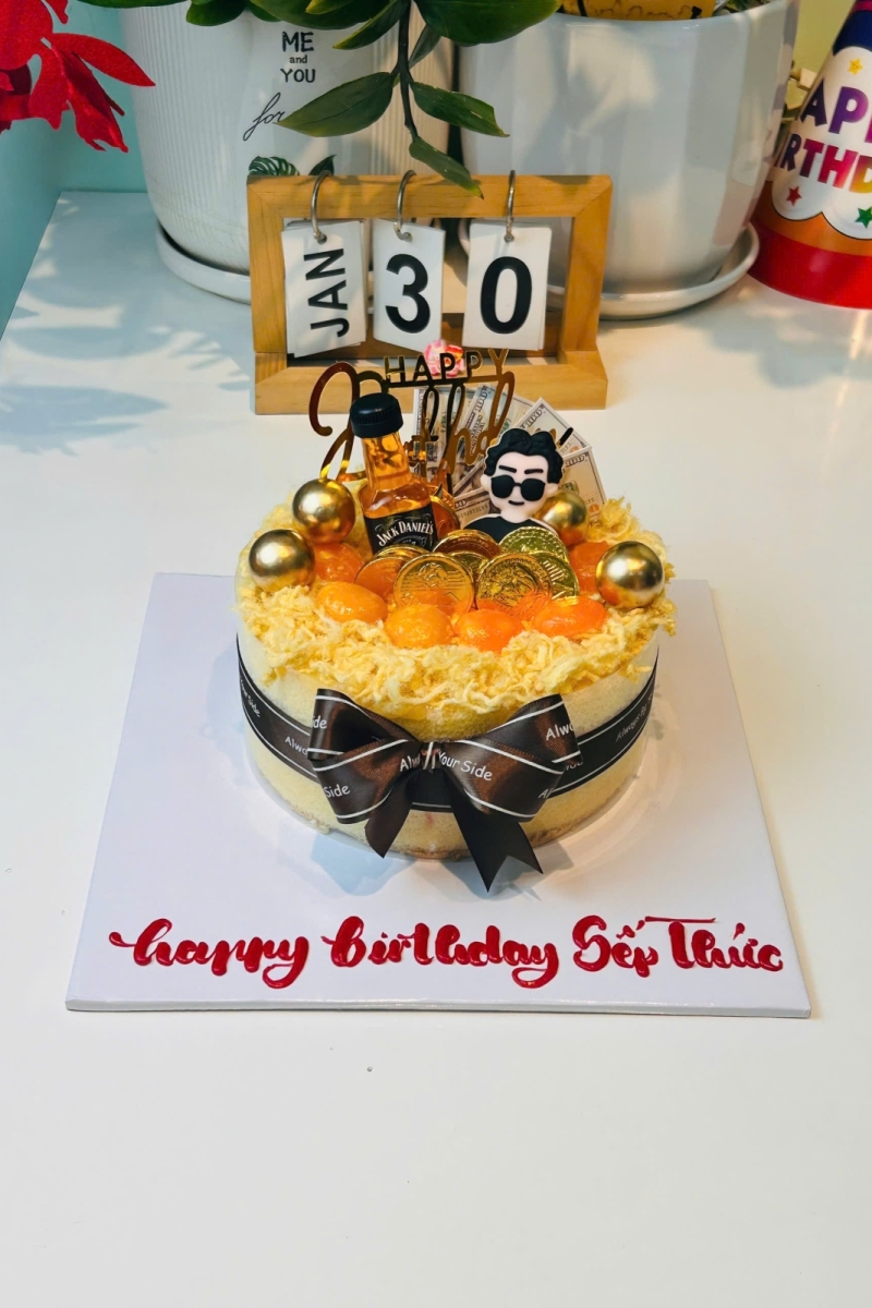 Bánh bông lan trứng muối mẫu 23