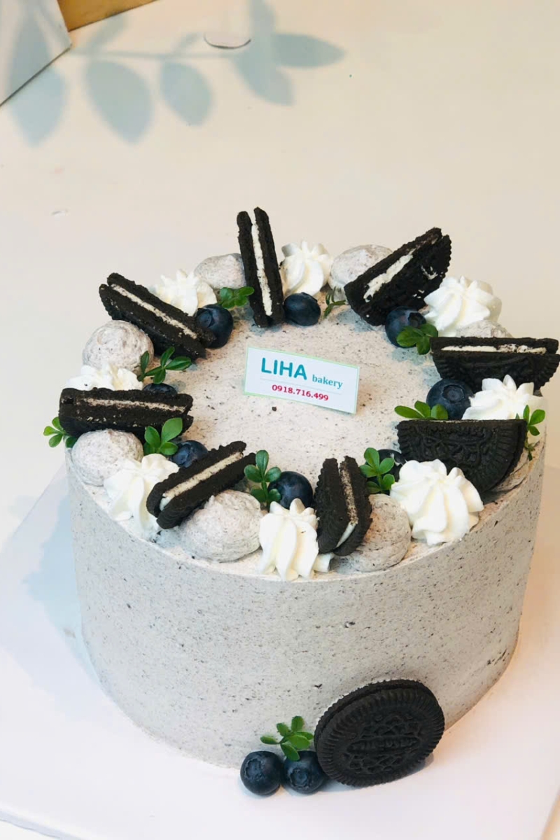 Mẫu trang trí bánh oreo