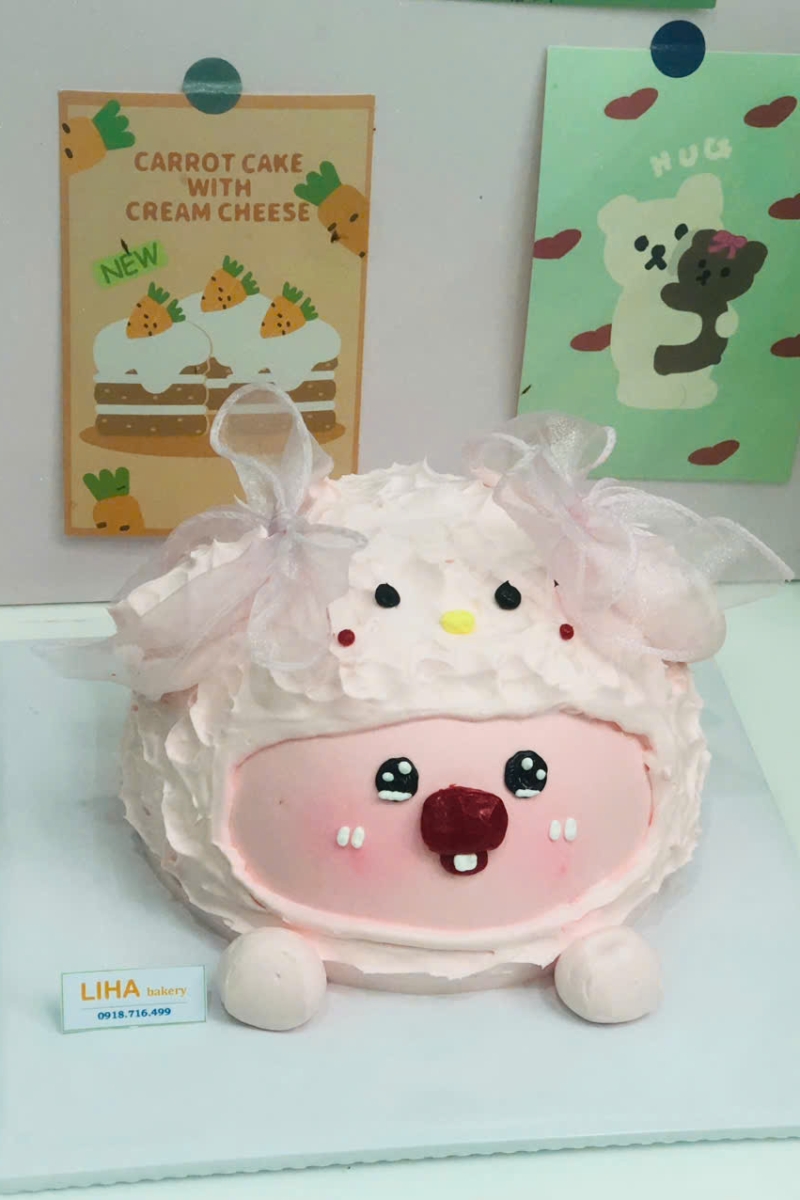 Bánh kem mẫu thỏ