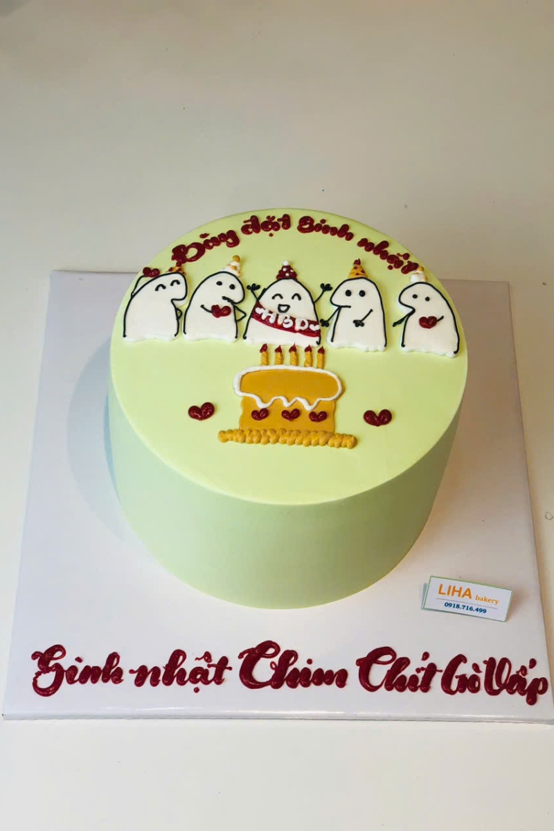 Mẫu bày đặt sinh nhật