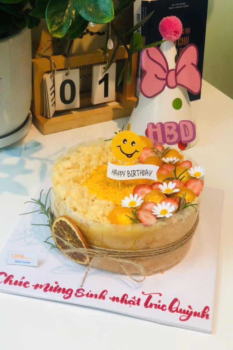 Bánh bông lan trứng muối mẫu 15