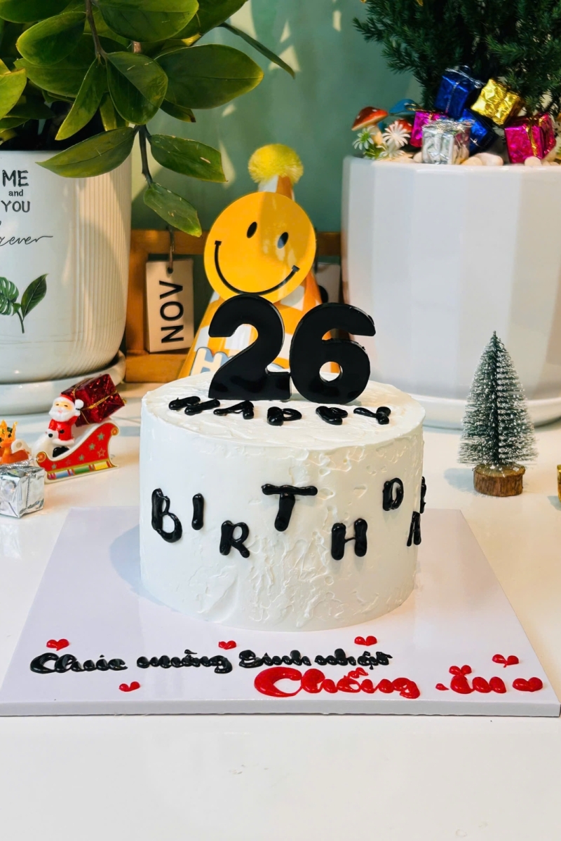 Bánh mẫu nam trang trí đơn giản 03