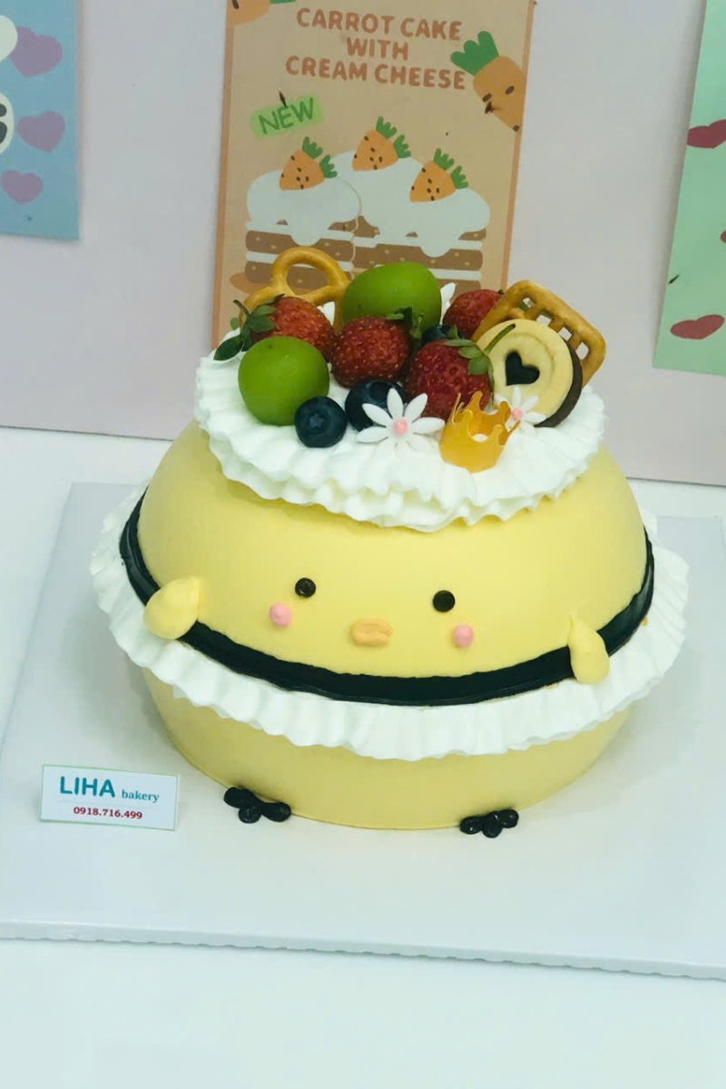 Bánh mẫu tớ là gà cool đây