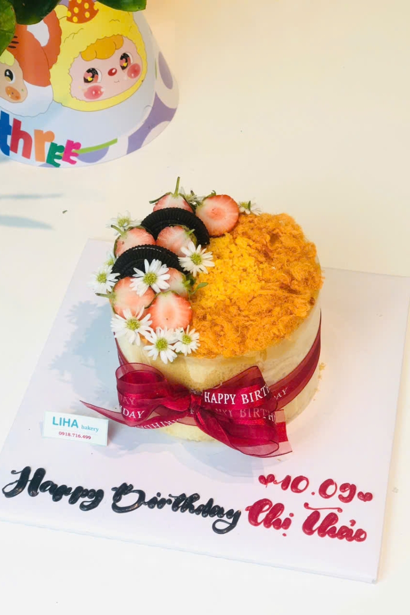 Bánh bông lan trứng muối mẫu 16