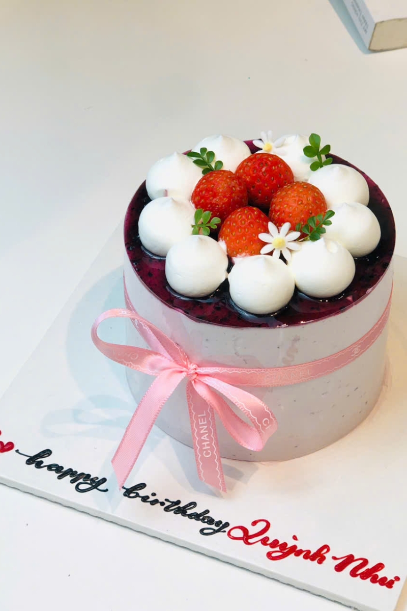 Bánh mẫu mọng tròn yêu