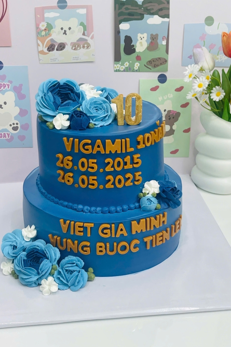 Bánh kem tầng mẫu 2