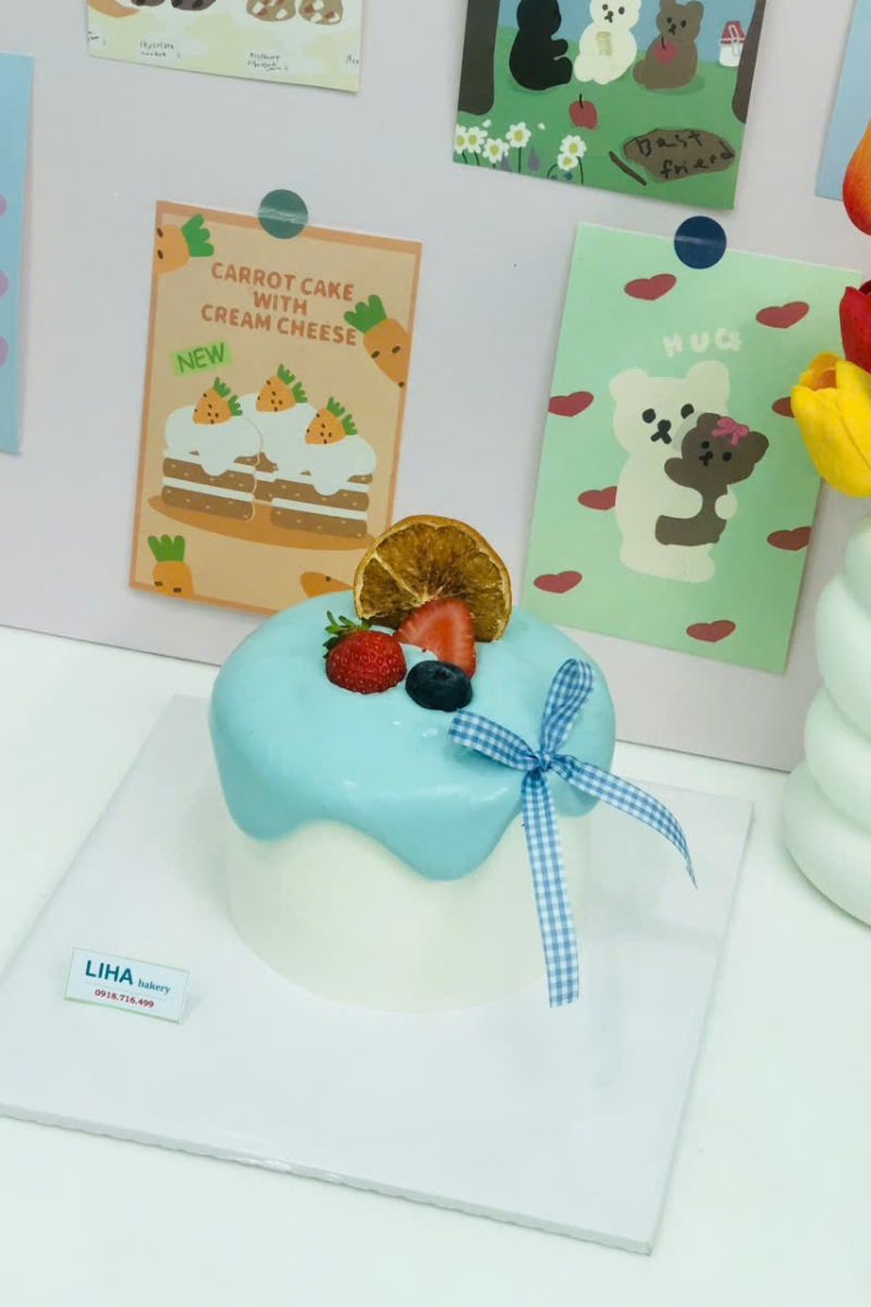 Bánh kem chảy mẫu 1