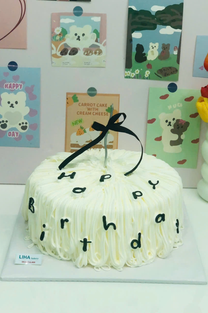 Bánh kem chảy sợi