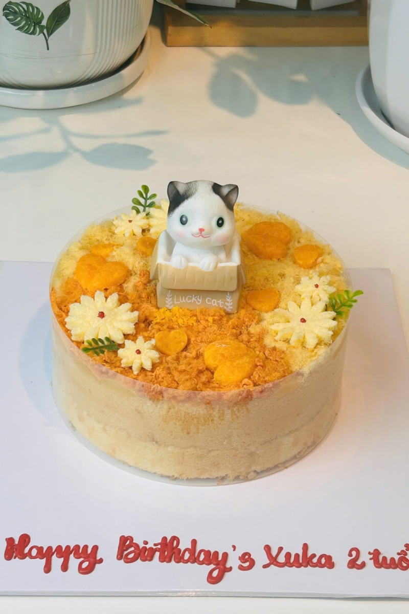 Bánh bông lan trứng muối mẫu 9