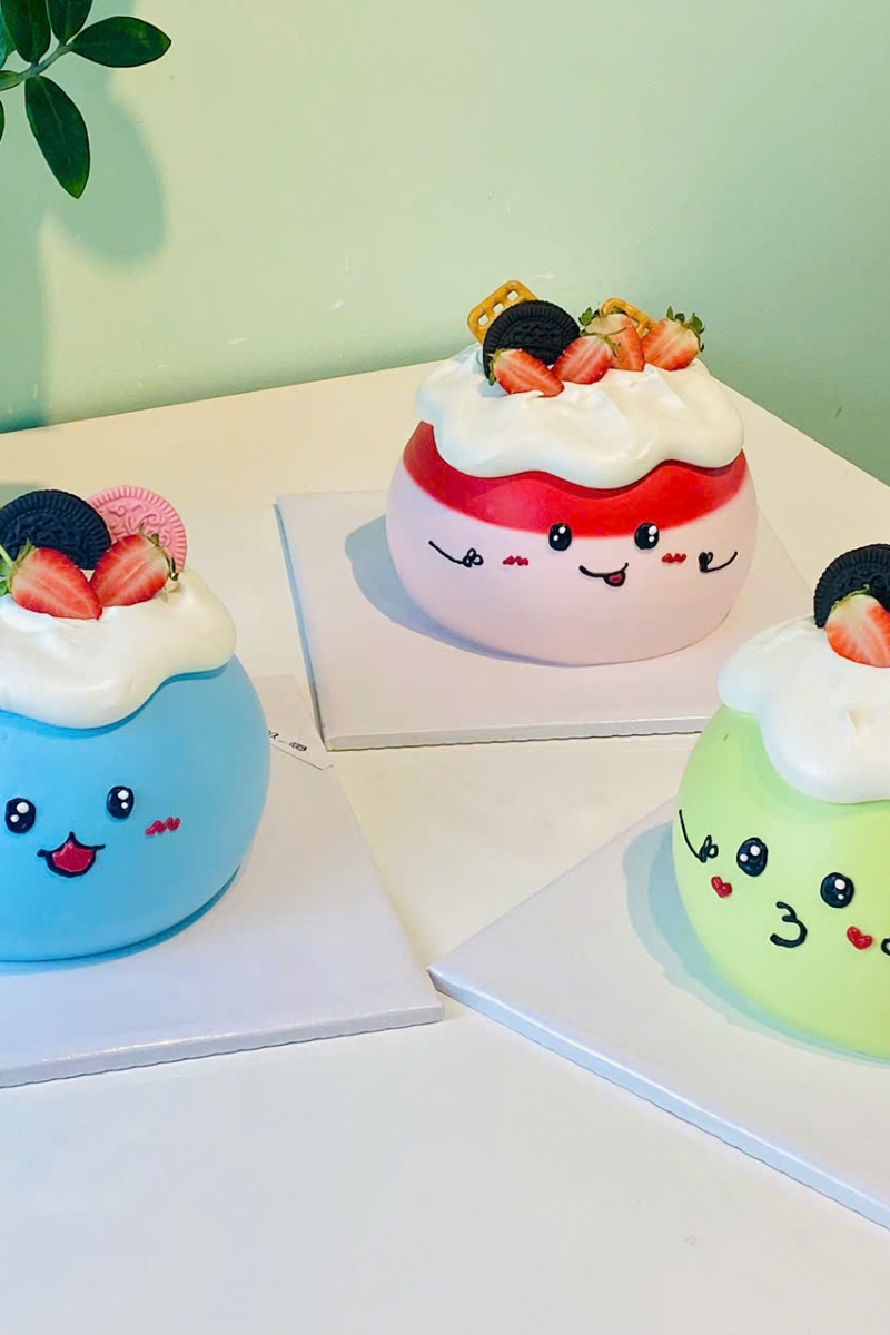 Bánh kem chảy mẫu 3