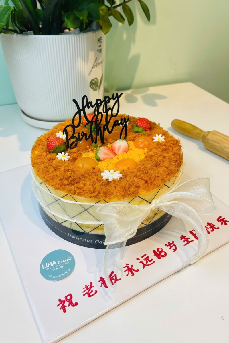 Bánh bông lan trứng muối mẫu 11