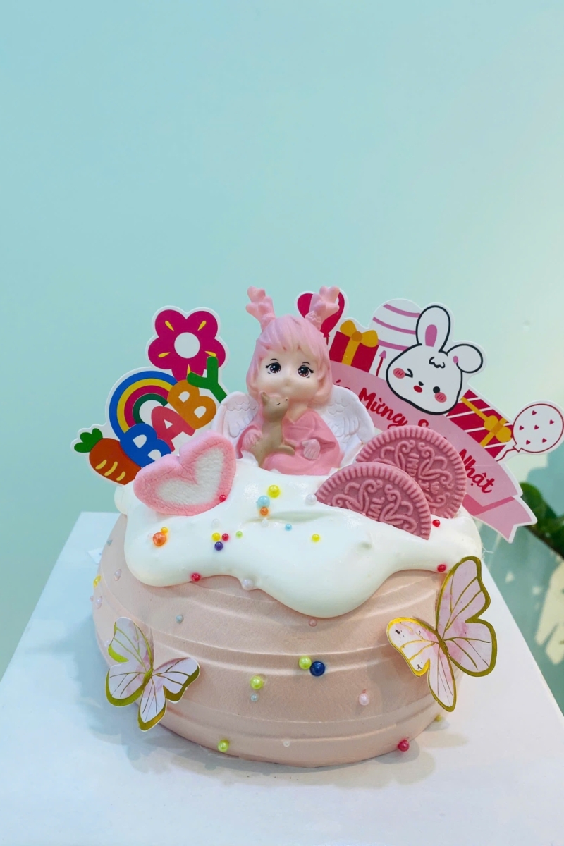 Bánh kem thiên thần trên địa cầu