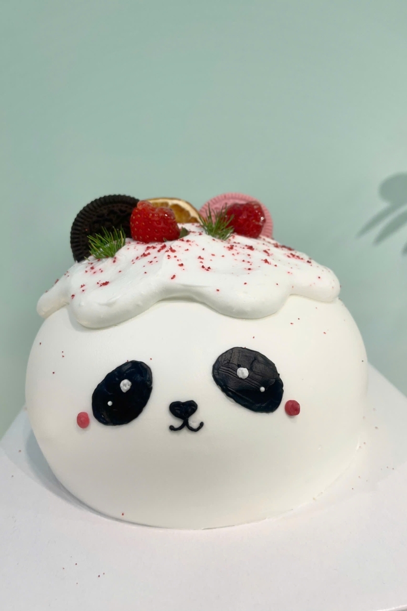 Bánh kem gấu trúc cute