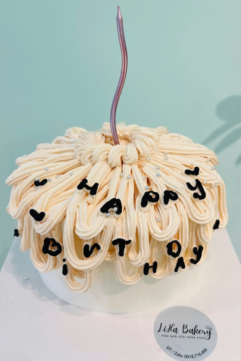 Bánh kem chảy sợi