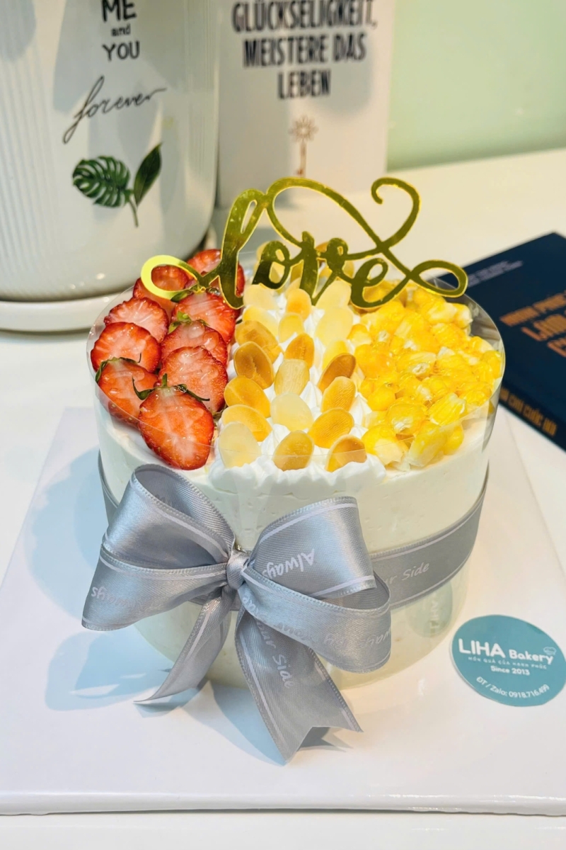 Bánh kem bắp mẫu 1