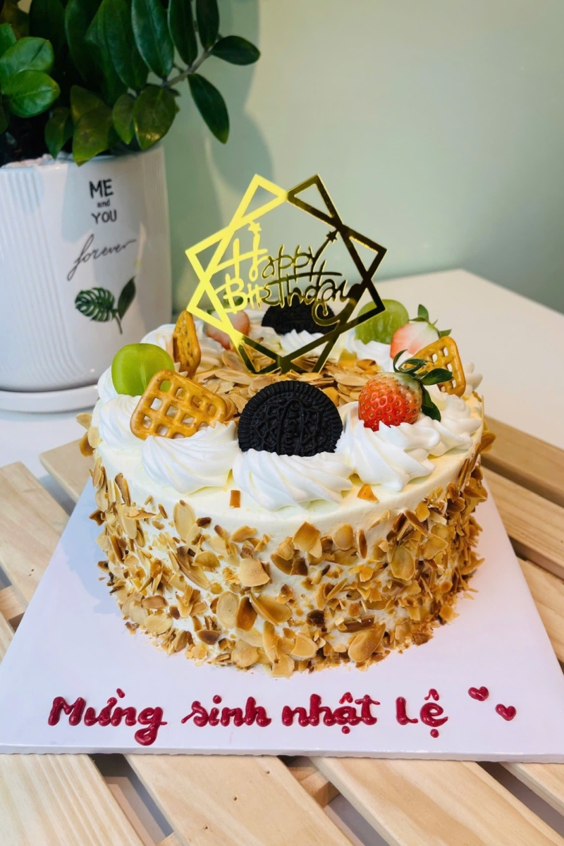 Bánh kem bắp mẫu 07