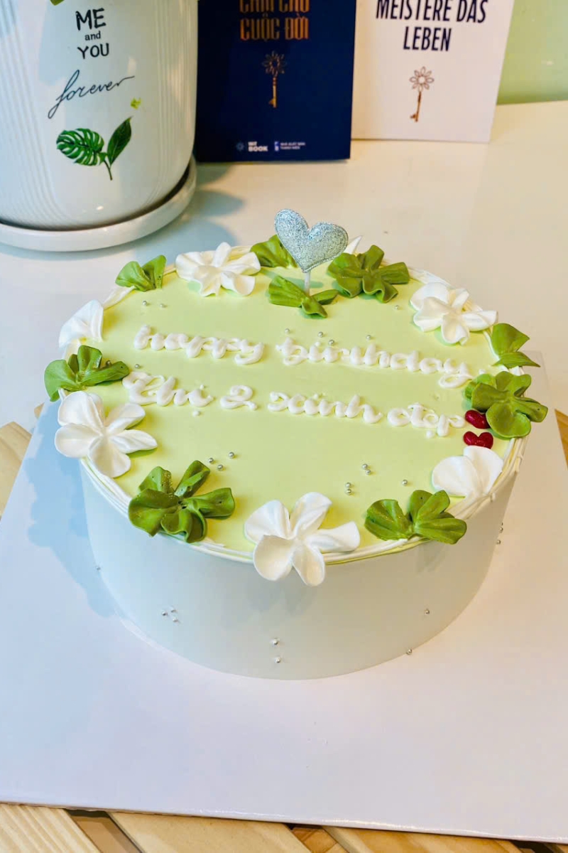 Bánh mẫu xanh an nhiên