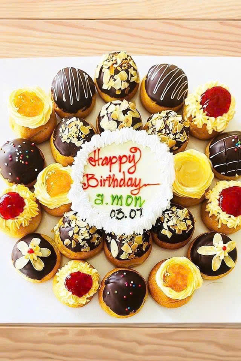 Bánh Kem Su set tròn 24