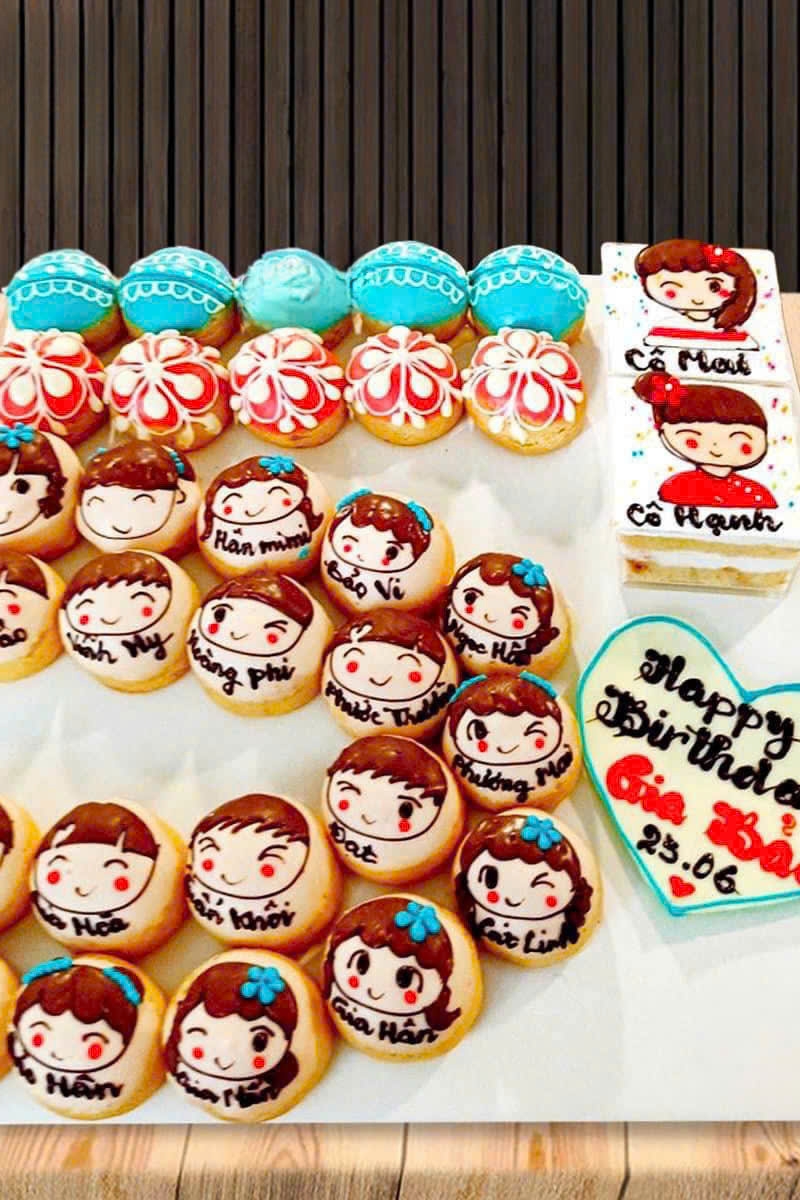 Bánh Kem Su set số 5