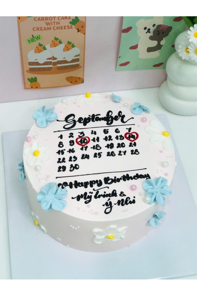 Bánh dấu mốc đáng nhớ