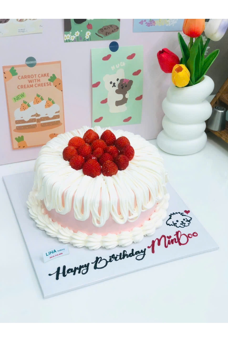 Bánh kem chảy mẫu 5