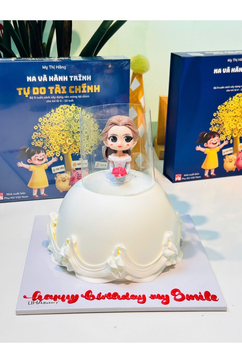 Mẫu bánh công chúa kem chảy