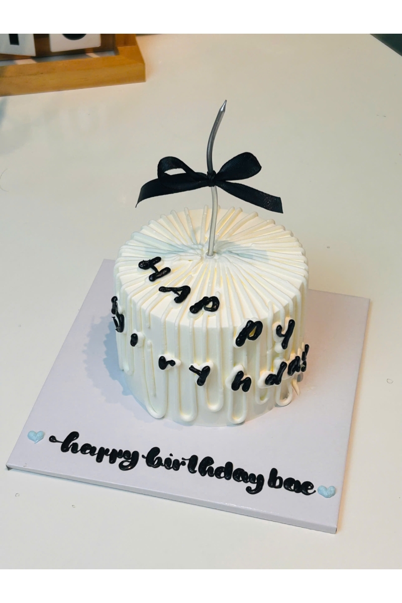 bánh kem mẫu nam basic 01