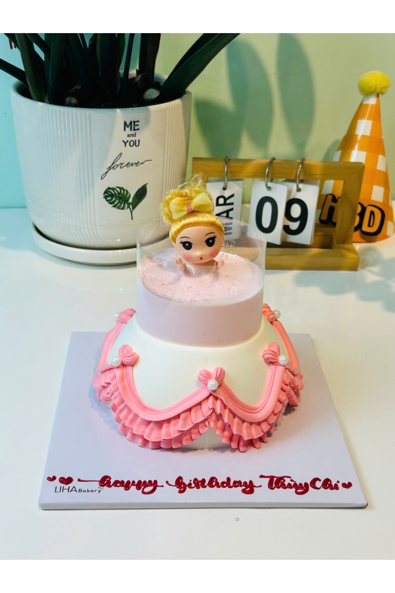 bánh kem công chúa chảy 