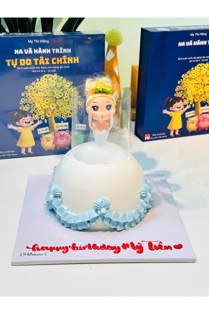 bánh kem công chúa chảy 