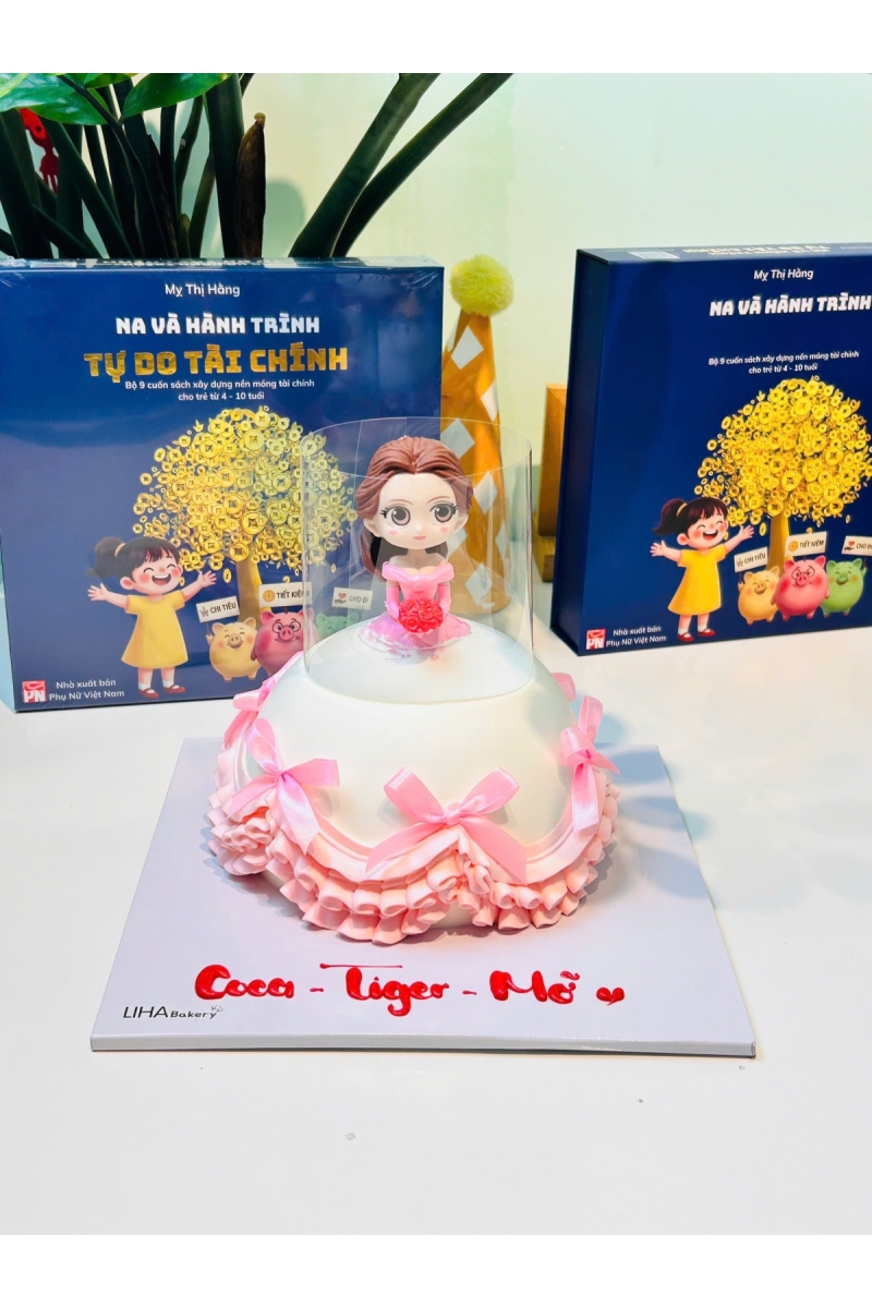 bánh kem công chúa chảy 