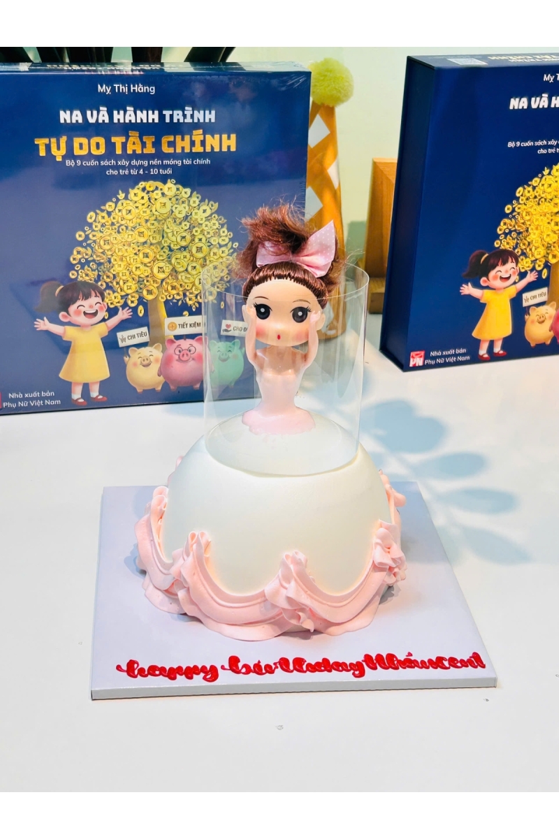 Mẫu bánh công chúa kem chảy