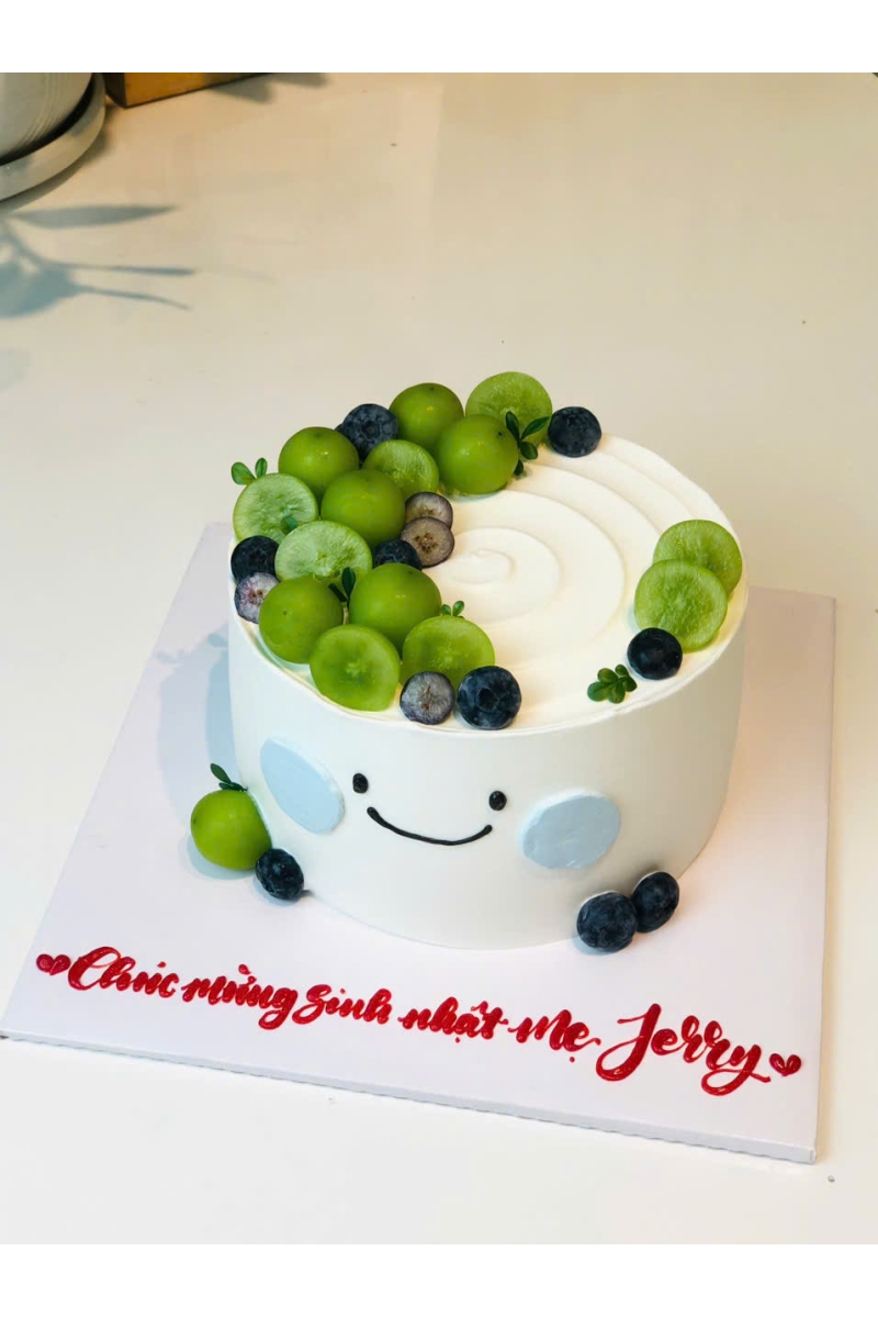 Mẫu bánh nữ mẫu tròn 8