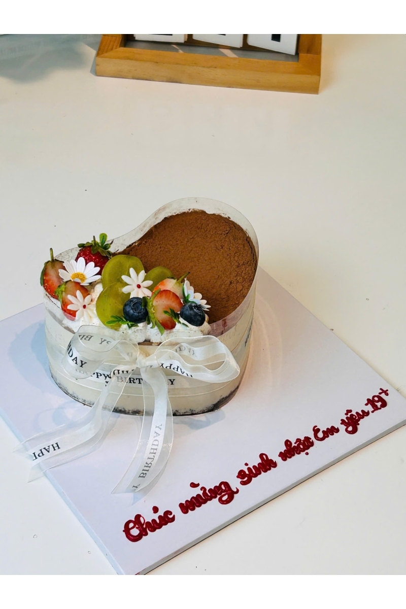 Bánh kem Tiramisu tròn mẫu 1