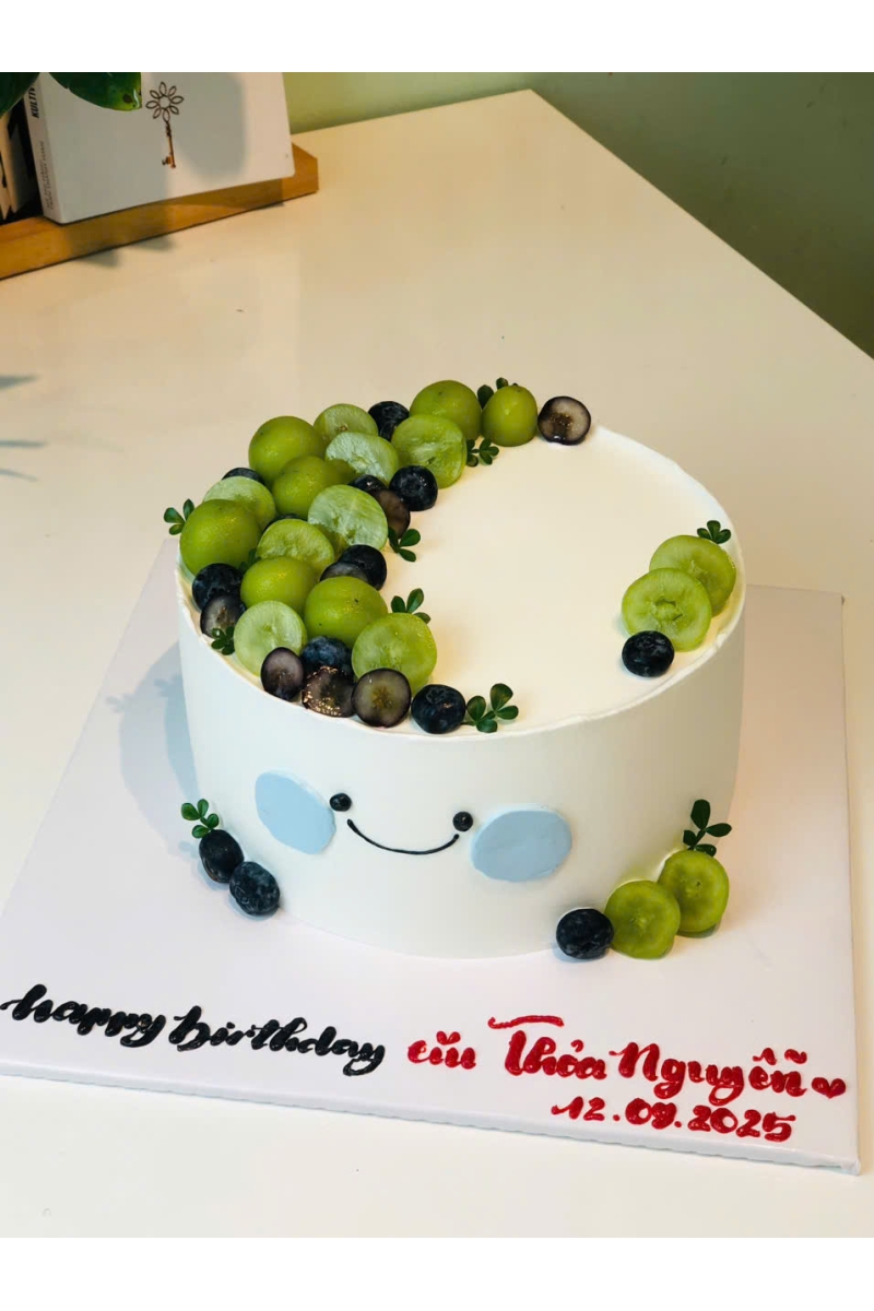 Mẫu bánh nữ mẫu tròn 8