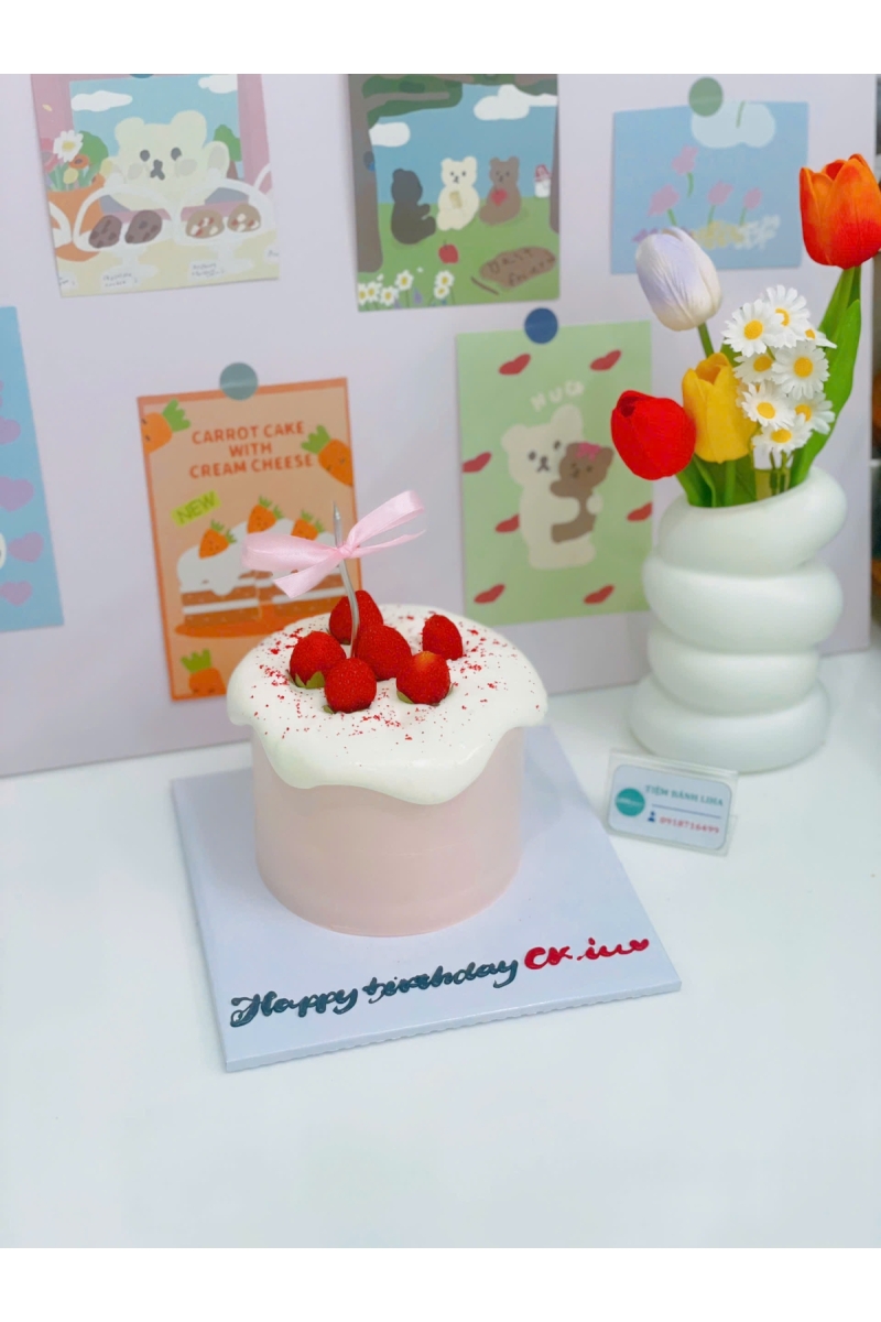 Bánh kem chảy mẫu 5