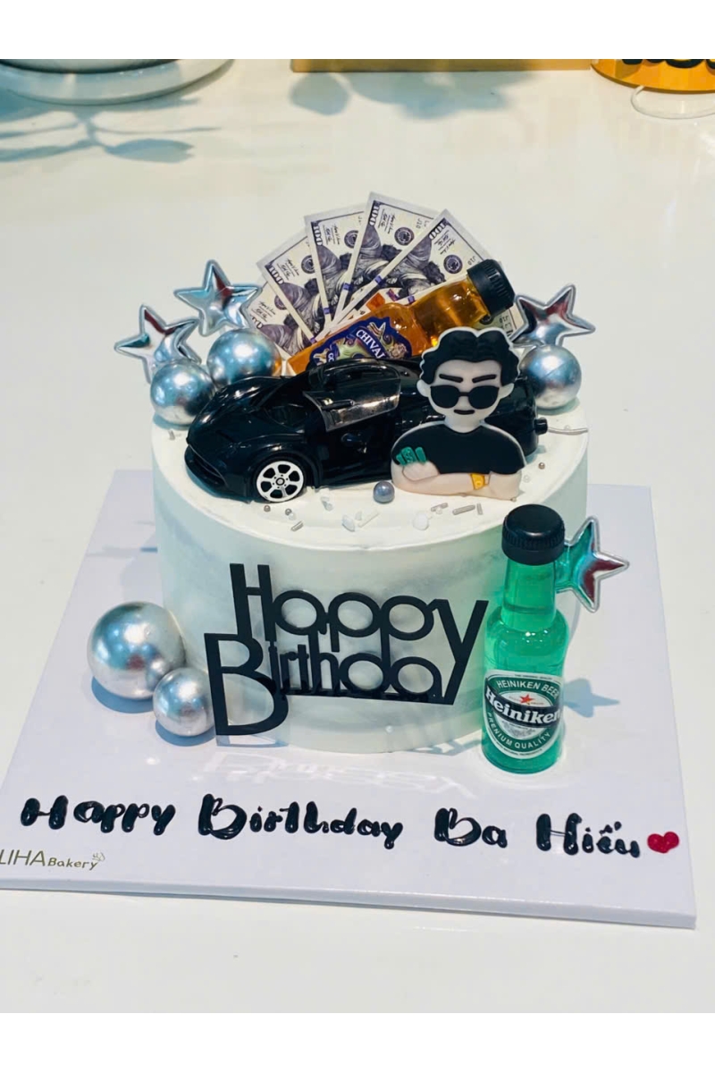 Bánh kem mẫu manly 2