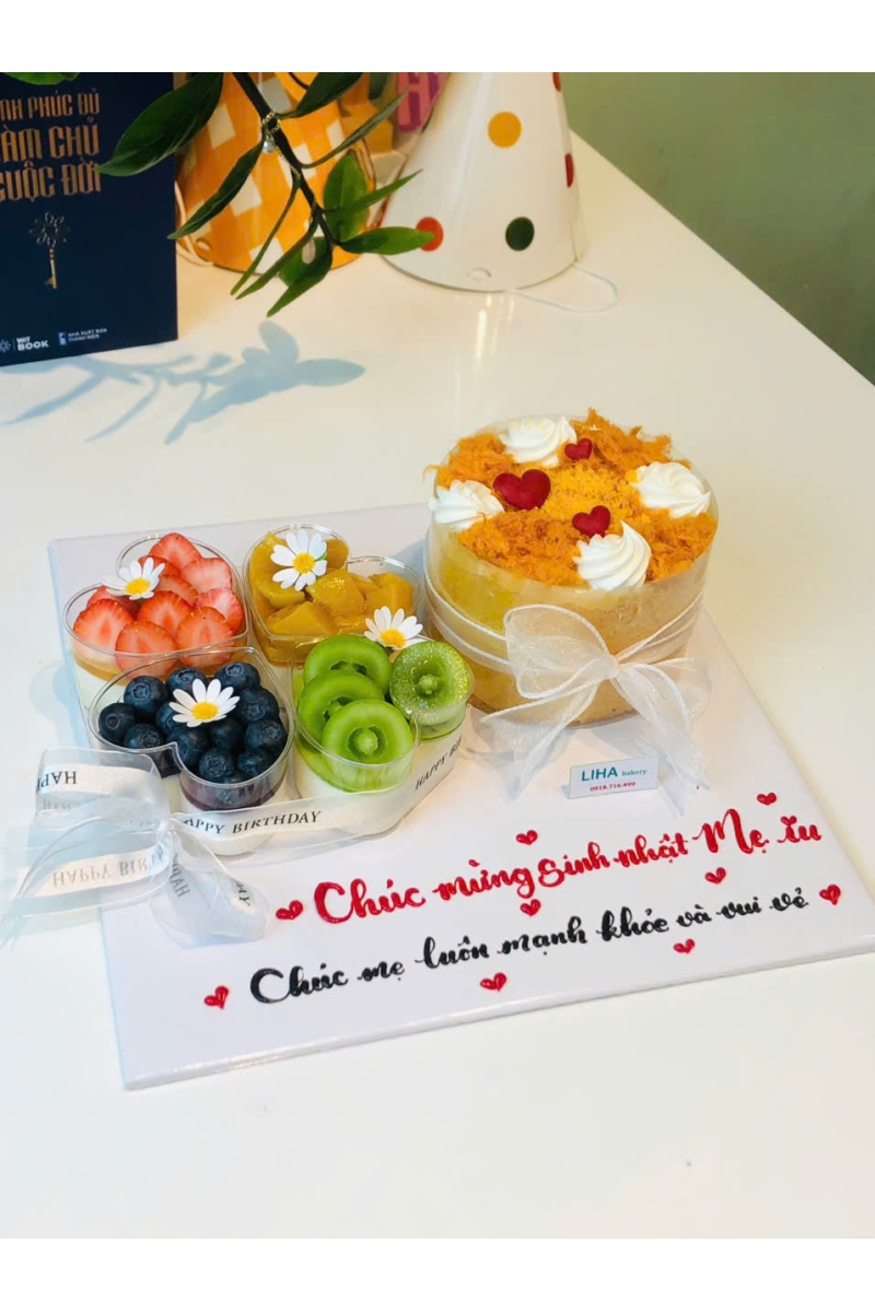Set 4 panacotta và bông lan trứng muối 12