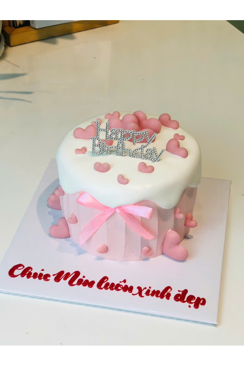 Mẫu trang trí trái tim nhỏ xinh