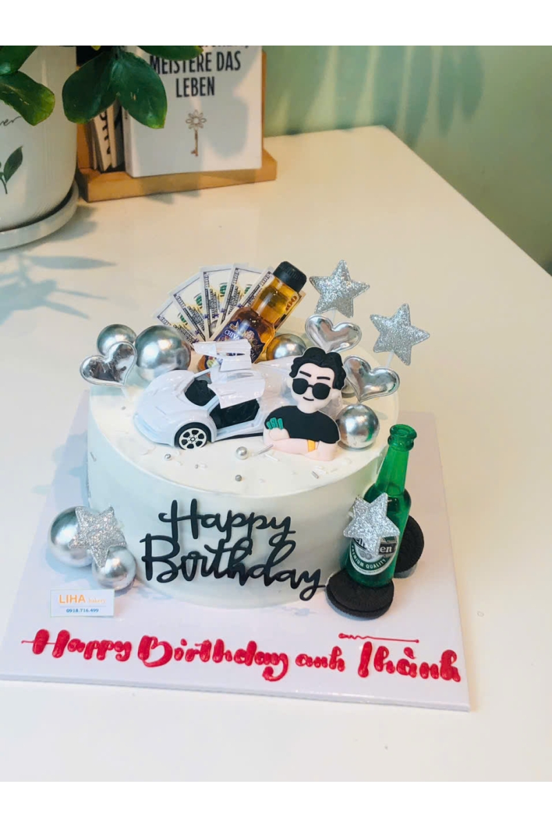 Bánh kem mẫu manly 2