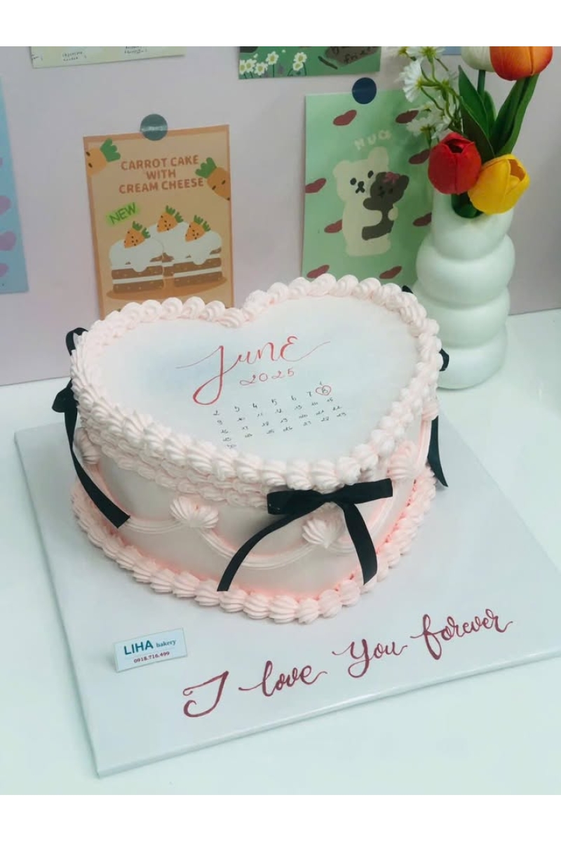 bánh kem đốt nữ 