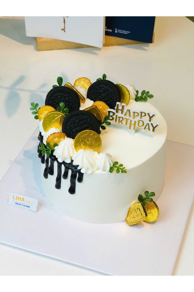 Mẫu trang trí bánh oreo